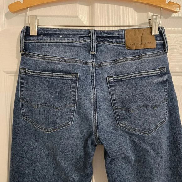 American Eagle Next Level Airflex Men's Boys Jeans 28/32 Small Straight Leg - Picture 6 of 14